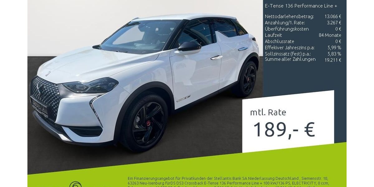 DS Automobiles DS3 Crossback 25.929 km 17.230 &euro; Borken 46325