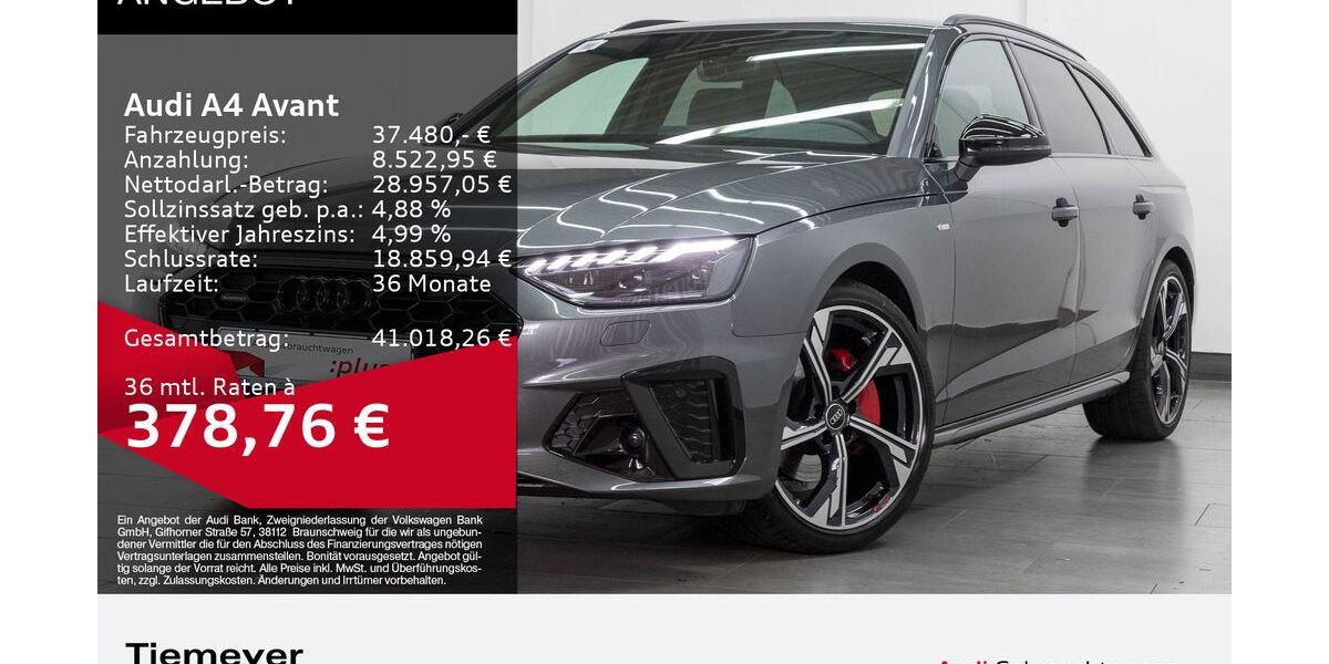 Audi A4 12.573 km 36.480 &euro; Dorsten 46284