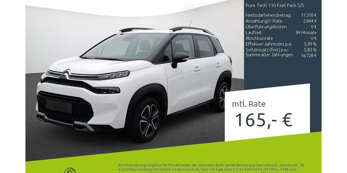 Citroen C3 Aircross 29.221 km 14.222 &euro; Bocholt 46395