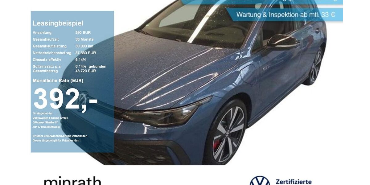 VW Golf 10.635 km 36.880 &euro; Moers 47441