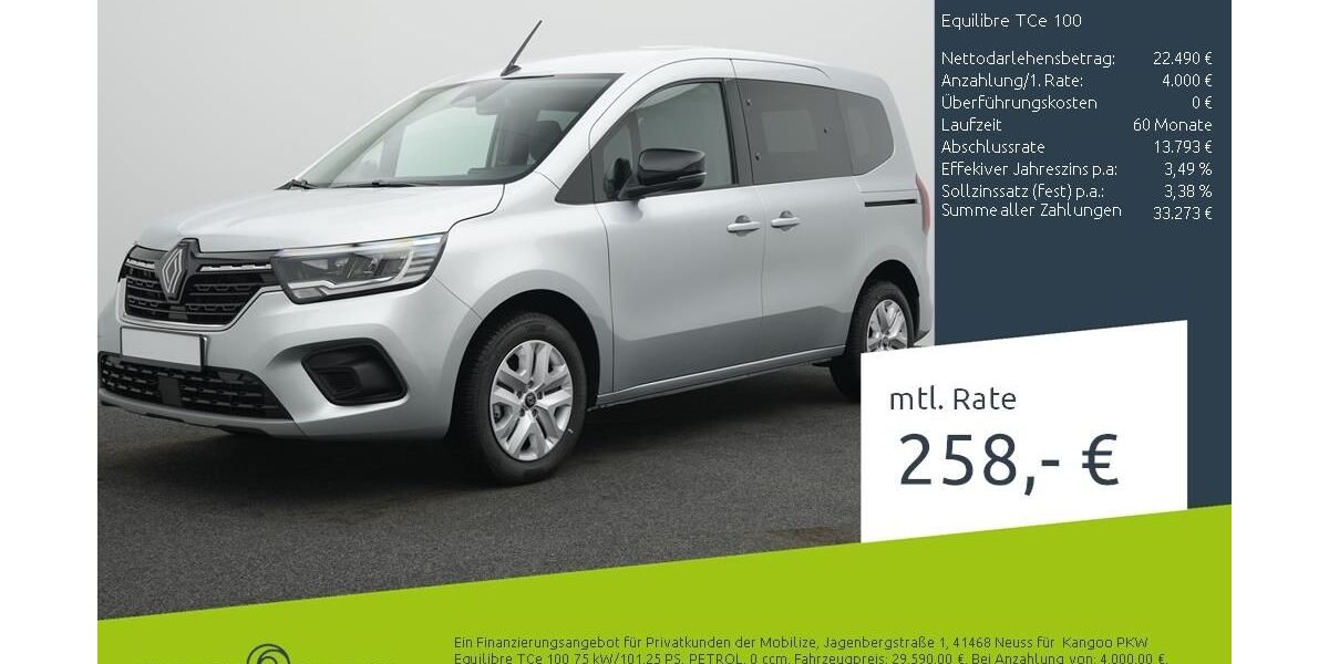 Renault Kangoo 1.500 km 25.420 &euro; Borken 46325