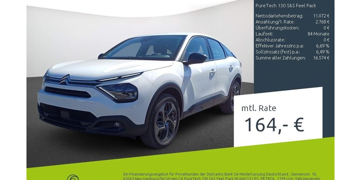 Citroen C4 27.601 km 13.680 &euro; Borken 46325