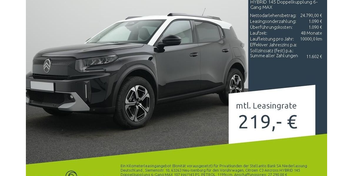 Citroen C3 Aircross 1.500 km 25.540 &euro; Borken 46325