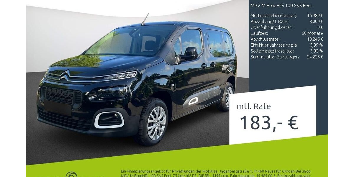 Citroen Berlingo 10.770 km 19.889 &euro; Borken 46325