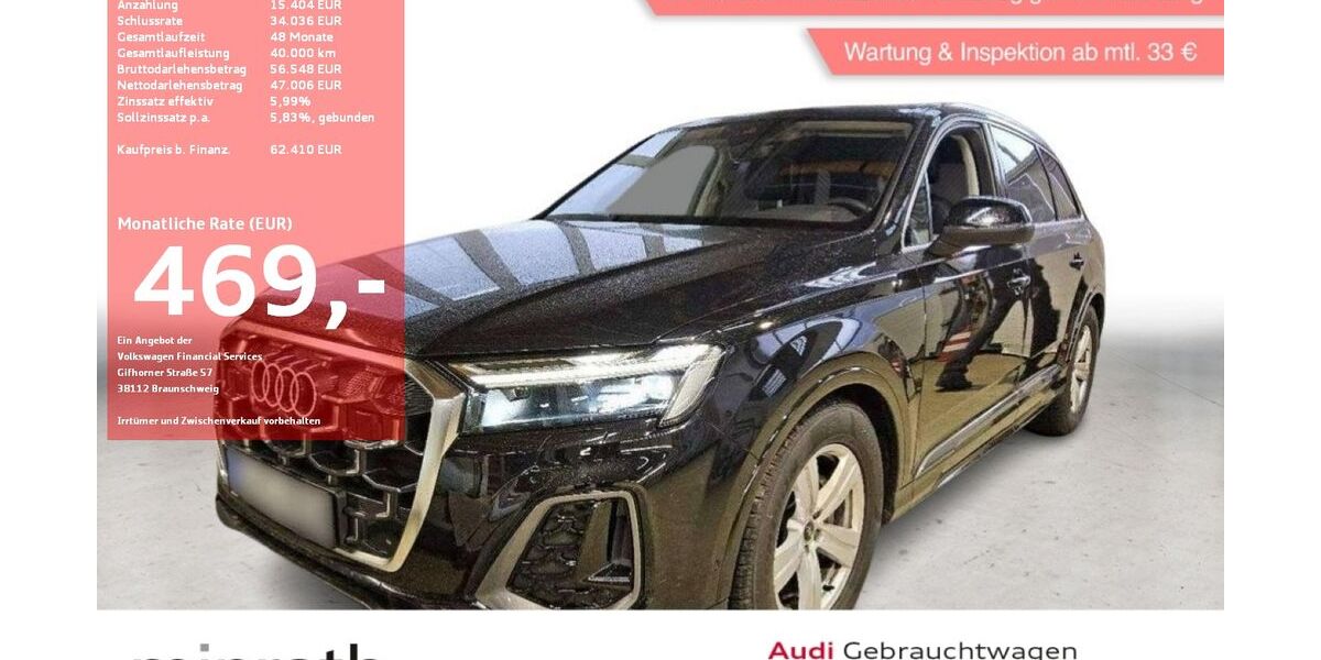 Audi Q7 6.048 km 62.160 &euro; Moers-Hülsdonk 47441