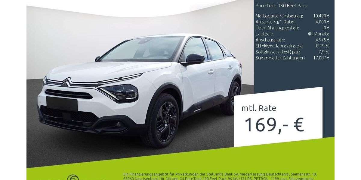 Citroen C4 30.047 km 13.688 &euro; Bocholt 46395