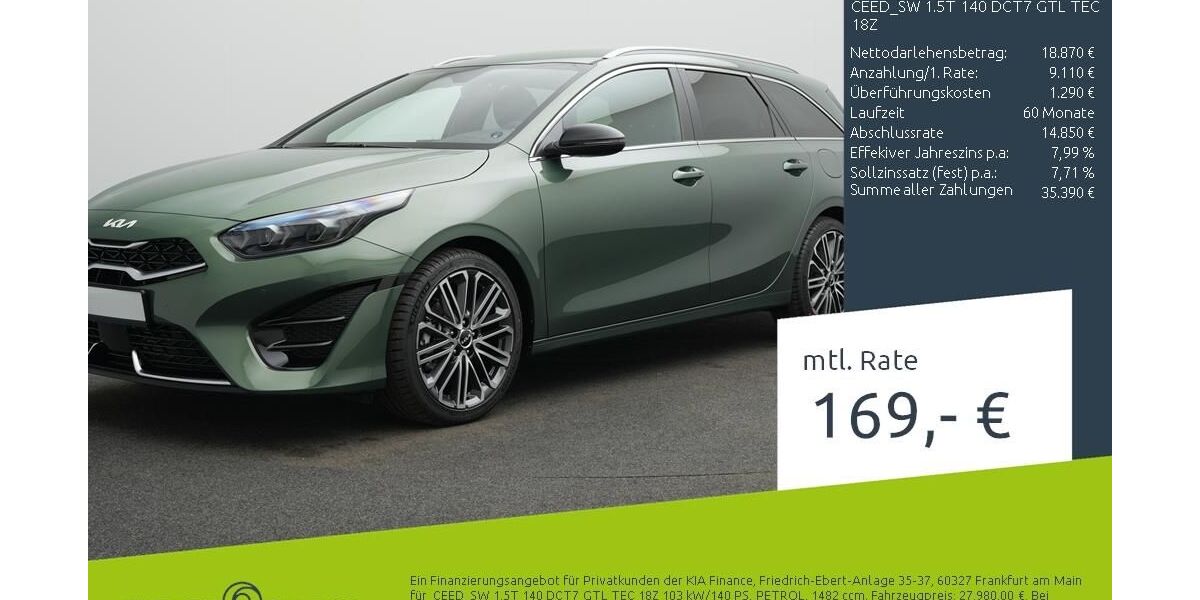 Kia ceed Sportswagon 2.900 km 26.480 &euro; Borken 46325