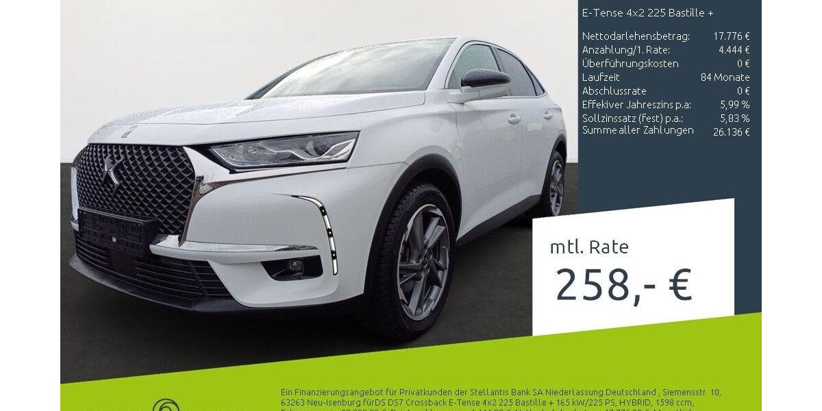 DS Automobiles DS7 (Crossback) 42.236 km 21.777 &euro; Borken 46325
