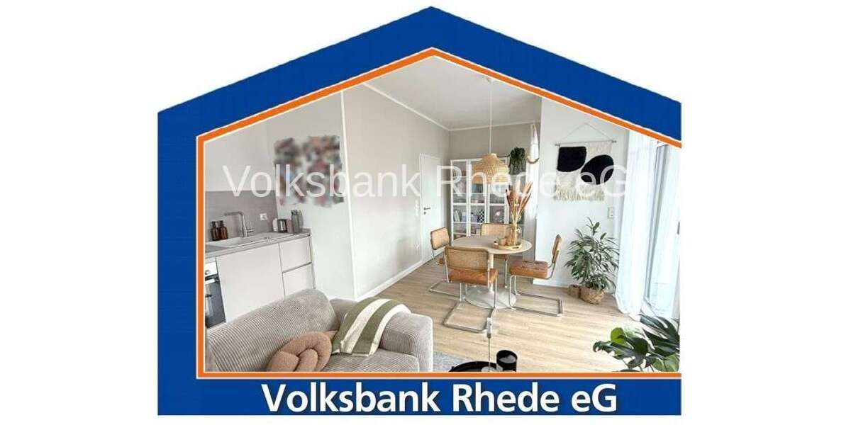 Etagenwohnung Rhede - 2 Zimmer, 63 m&sup2;, 750&euro; | Angebot:27111942