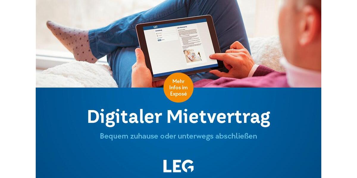 Erdgeschoßwohnung Bocholt Feldmark - 2 Zimmer, 49 m&sup2;, 479&euro; | Angebot:26105659