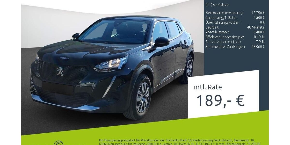 Peugeot 2008 22.055 km 18.679 &euro; Bocholt 46395