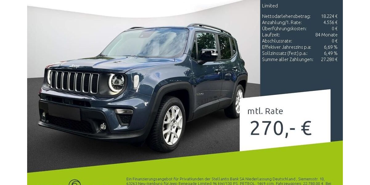 Jeep Renegade 16.258 km 22.780 &euro; Borken 46325