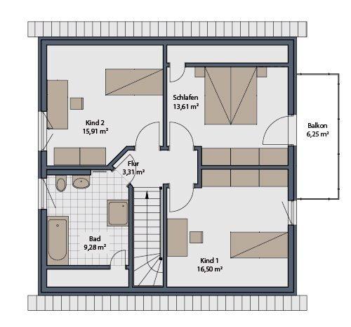 Einfamilienhaus Wesel Bislich - 5 Zimmer, 136 m&sup2;, 1.700&euro; | Angebot:26664414