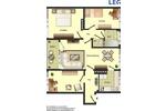 Erdgeschoßwohnung Bocholt Stenern - 4 Zimmer, 76 m&sup2;, 669&euro; | Angebot:26593128