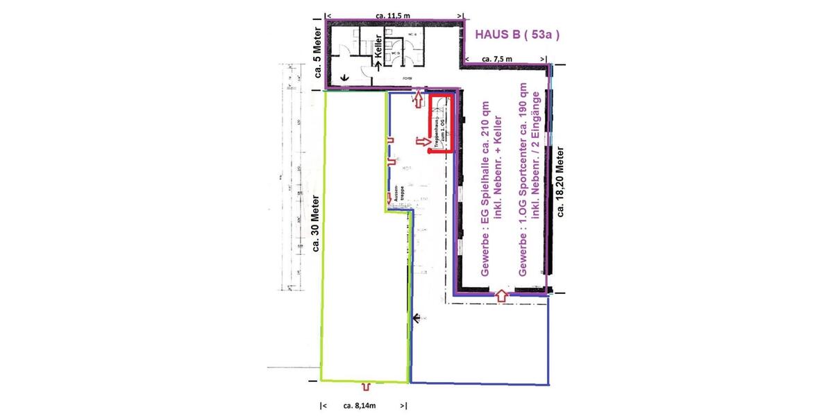 Gewerbeobjekt Duisburg Baerl - 590.000&euro; | Angebot:24217015