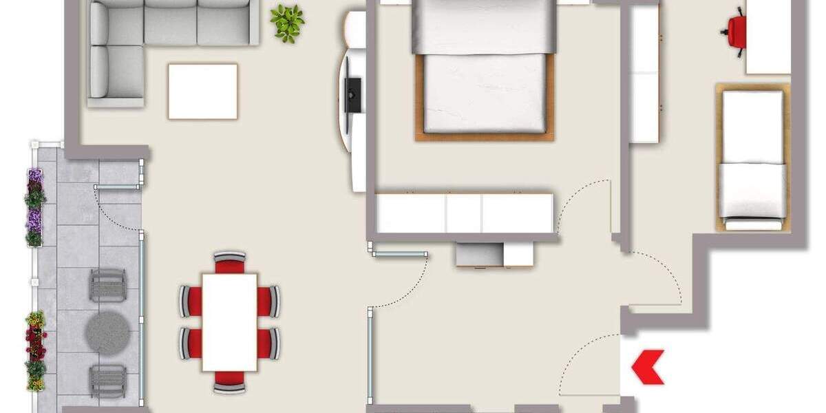 Etagenwohnung Borken - 3 Zimmer, 67 m&sup2;, 138.000&euro; | Angebot:25705403