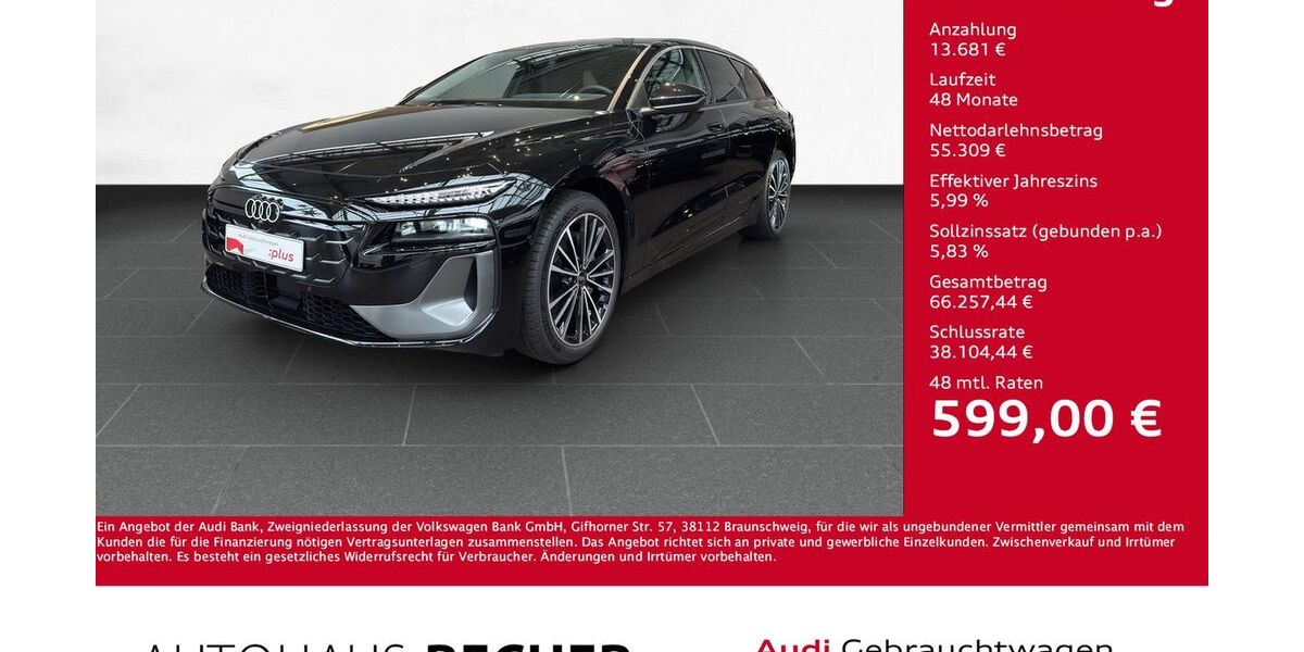 Audi A6 e-tron 9.000 km 68.990 &euro; Wesel 46485