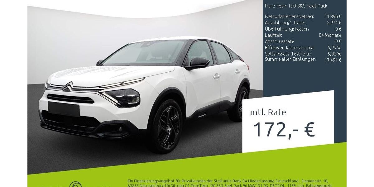 Citroen C4 20.041 km 14.870 &euro; Borken 46325