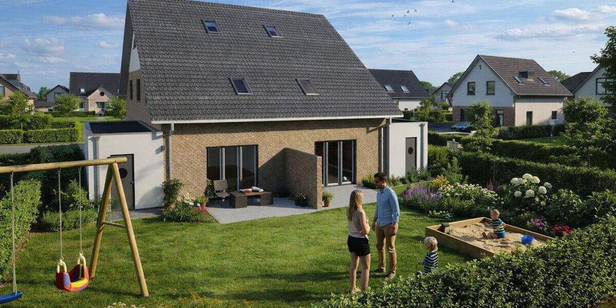 Doppelhaushälfte Voerde - 5 Zimmer, 123 m&sup2;, 441.900&euro; | Angebot:25864281