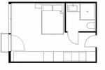 Etagenwohnung Bocholt - 1 Zimmer, 25 m&sup2;, 695&euro; | Angebot:26622644