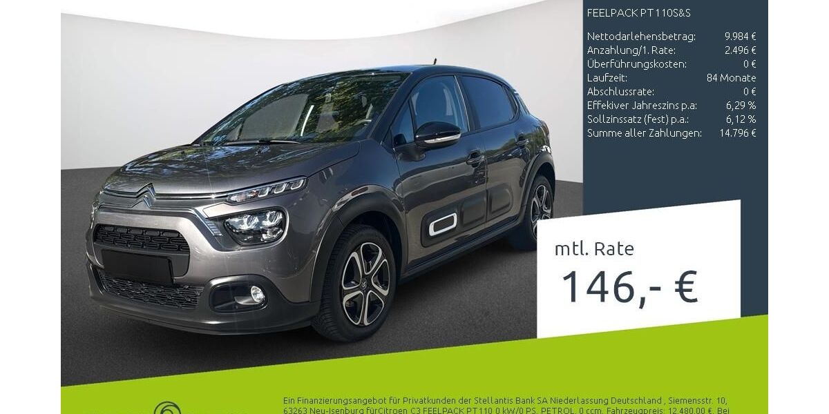 Citroen C3 24.417 km 12.998 &euro; Borken 46325