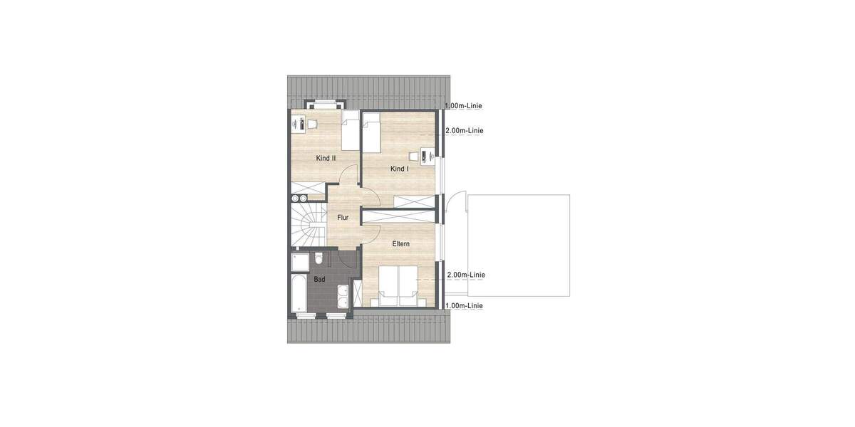 Doppelhaushälfte Borken - 4 Zimmer, 114 m&sup2;, 439.000&euro; | Angebot:25741111