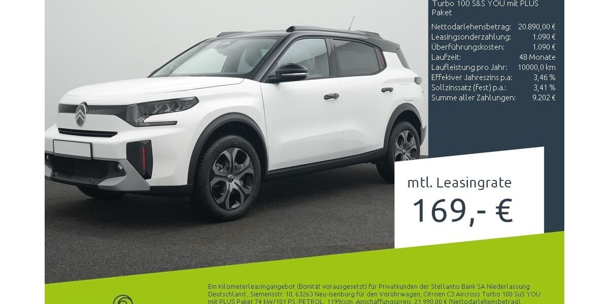 Citroen C3 Aircross 1.500 km 17.989 &euro; Bocholt 46395