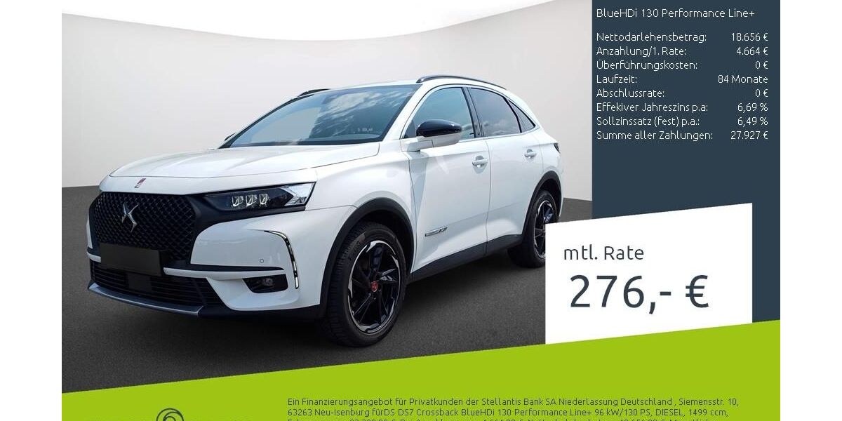 DS Automobiles DS7 (Crossback) 36.615 km 23.320 &euro; Borken 46325
