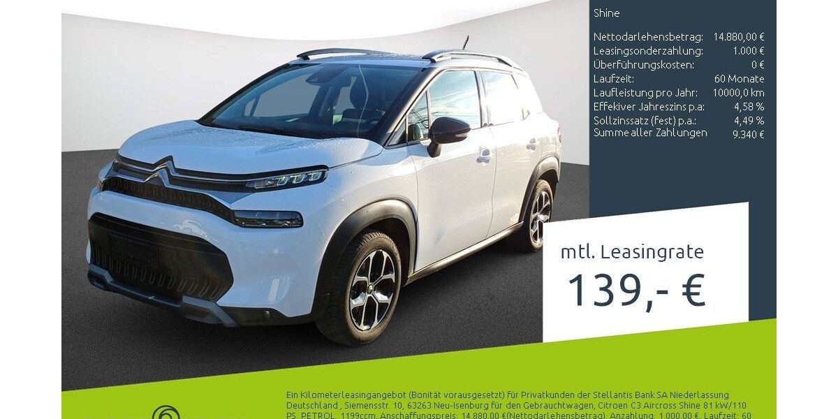 Citroen C3 Aircross 14.350 km 12.855 &euro; Bocholt 46395