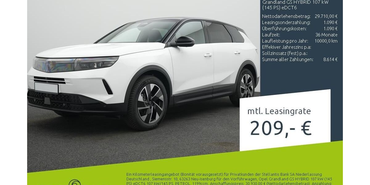Opel Grandland (X) 7.000 km 29.440 &euro; Bocholt 46395