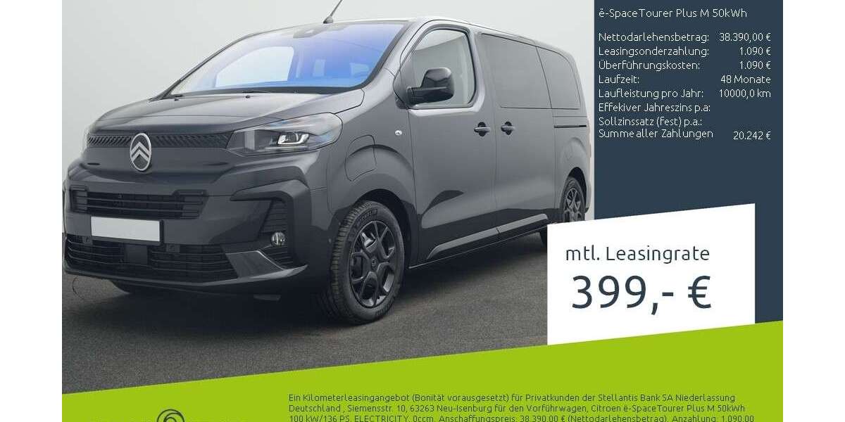 Citroen Spacetourer 1.500 km 38.390 &euro; Bocholt 46395