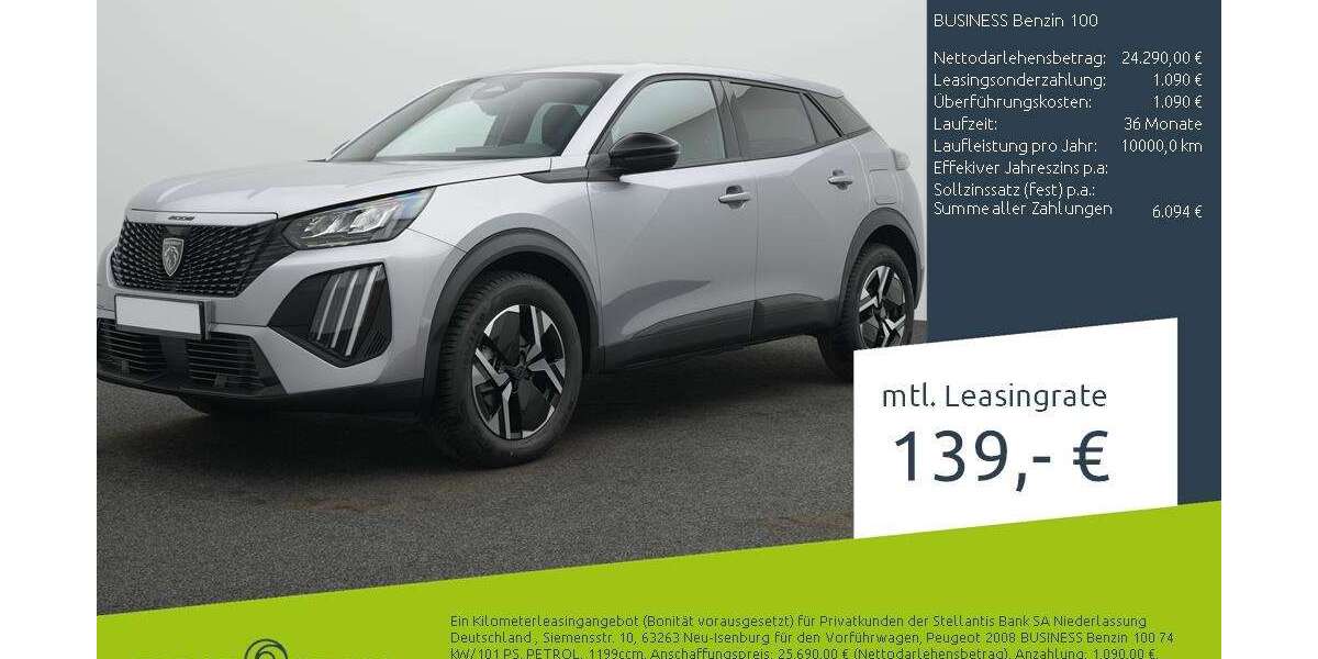Peugeot 2008 6.000 km 24.290 &euro; Borken 46325