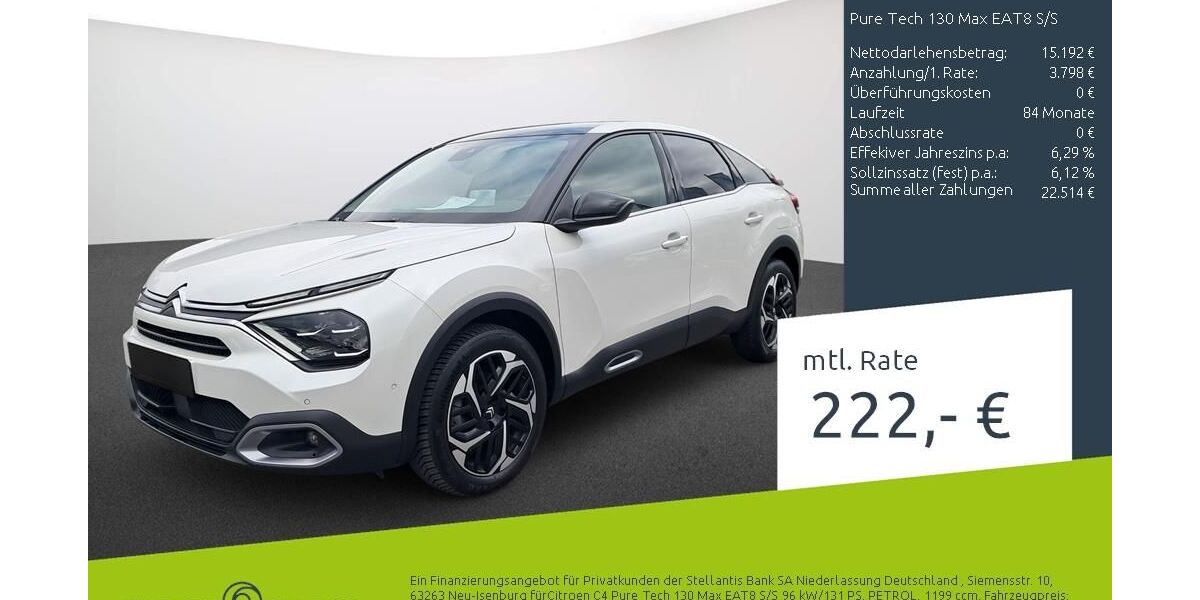 Citroen C4 22.213 km 18.990 &euro; Bocholt 46395