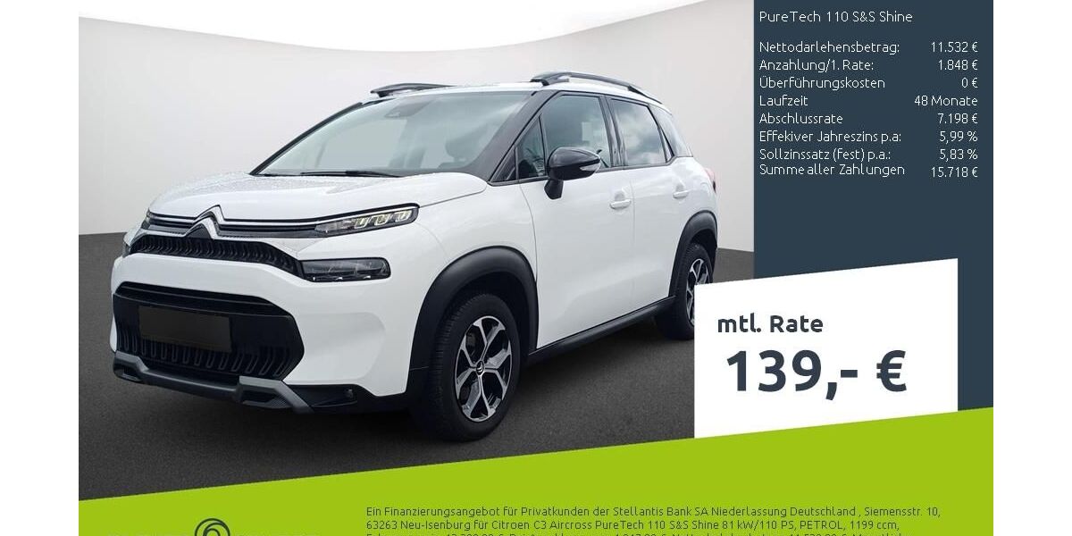 Citroen C3 Aircross 12.667 km 12.855 &euro; Bocholt 46395