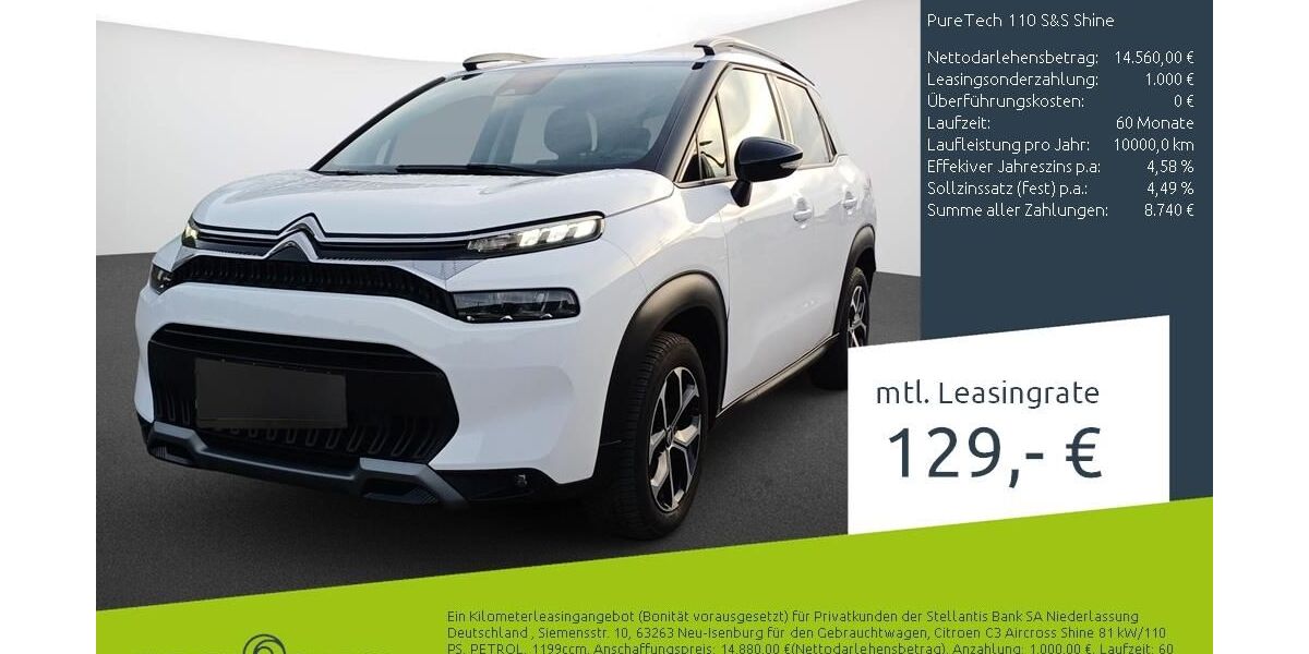 Citroen C3 Aircross 17.859 km 14.489 &euro; Borken 46325