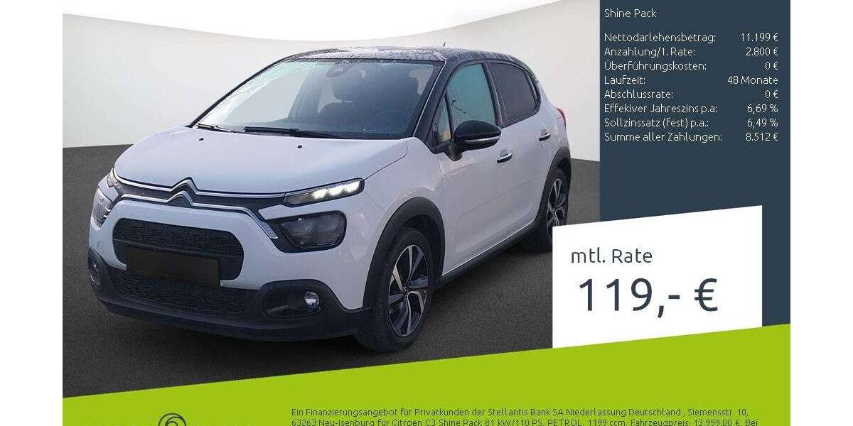 Citroen C3 32.720 km 13.999 &euro; Borken 46325