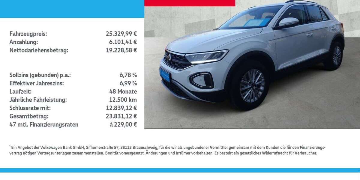 VW T-Roc 58.876 km 25.330 &euro; Borken 46325
