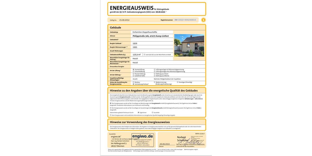 Doppelhaushälfte Kamp-Lintfort Lintfort - 4 Zimmer, 112 m&sup2;, 369.999&euro; | Angebot:26022348