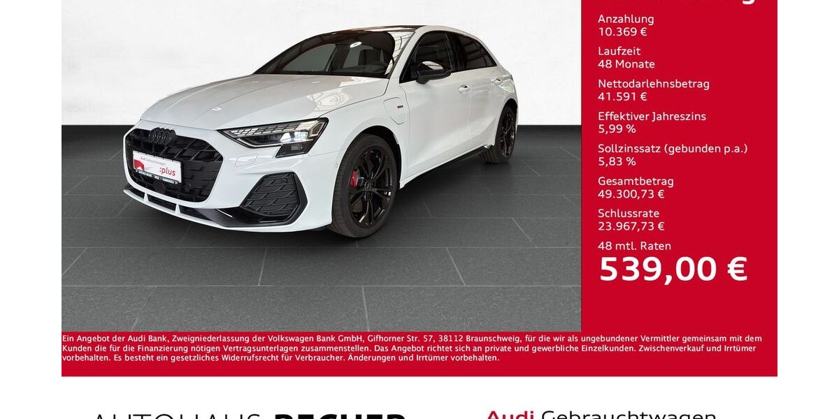 Audi A3 12.000 km 51.960 &euro; Wesel 46485