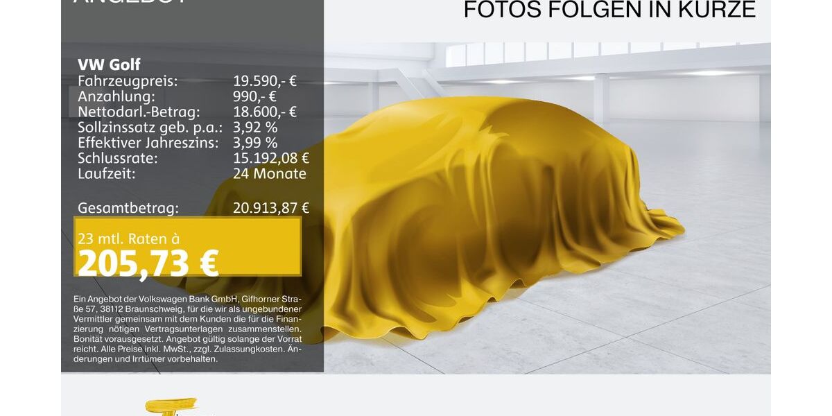 VW Golf 57.542 km 19.330 &euro; Dorsten 46282