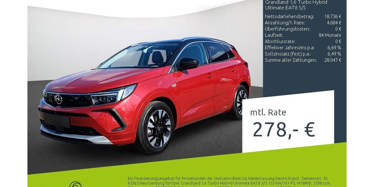 Opel Grandland (X) 61.843 km 22.940 &euro; Bocholt 46395