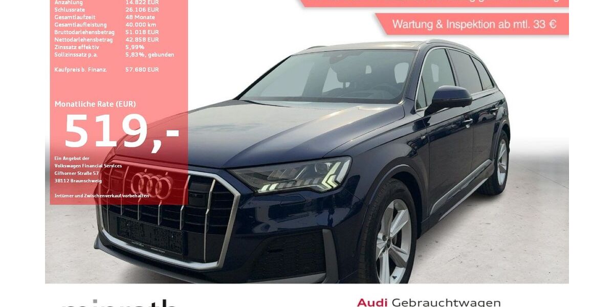 Audi Q7 46.996 km 57.680 &euro; Moers-Hülsdonk 47441
