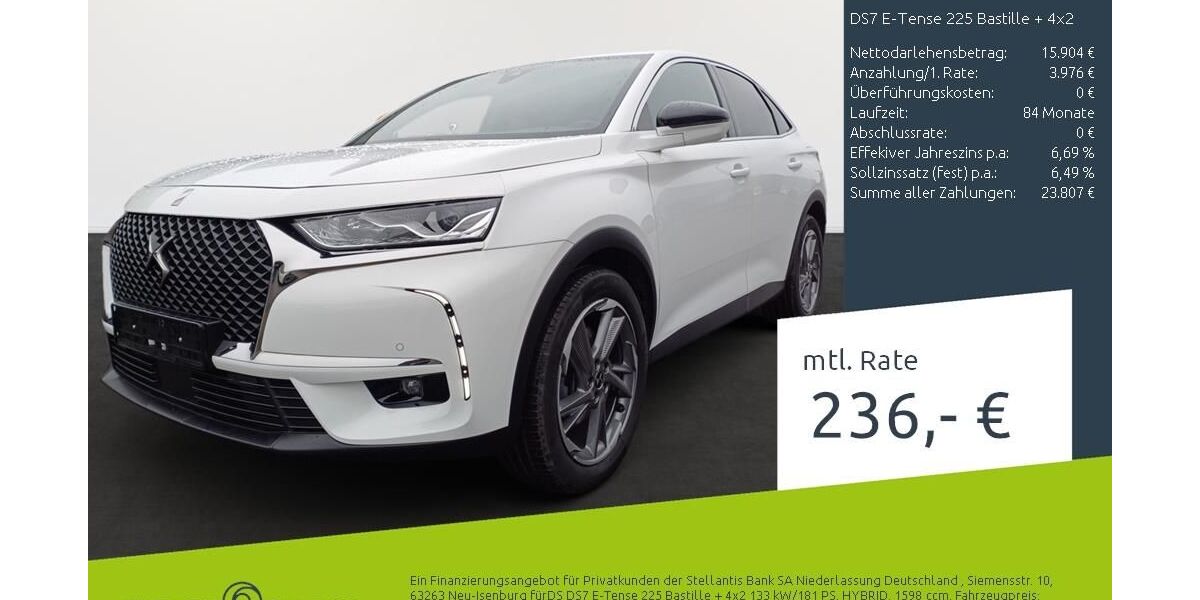 DS Automobiles DS7 (Crossback) 34.776 km 19.880 &euro; Borken 46325