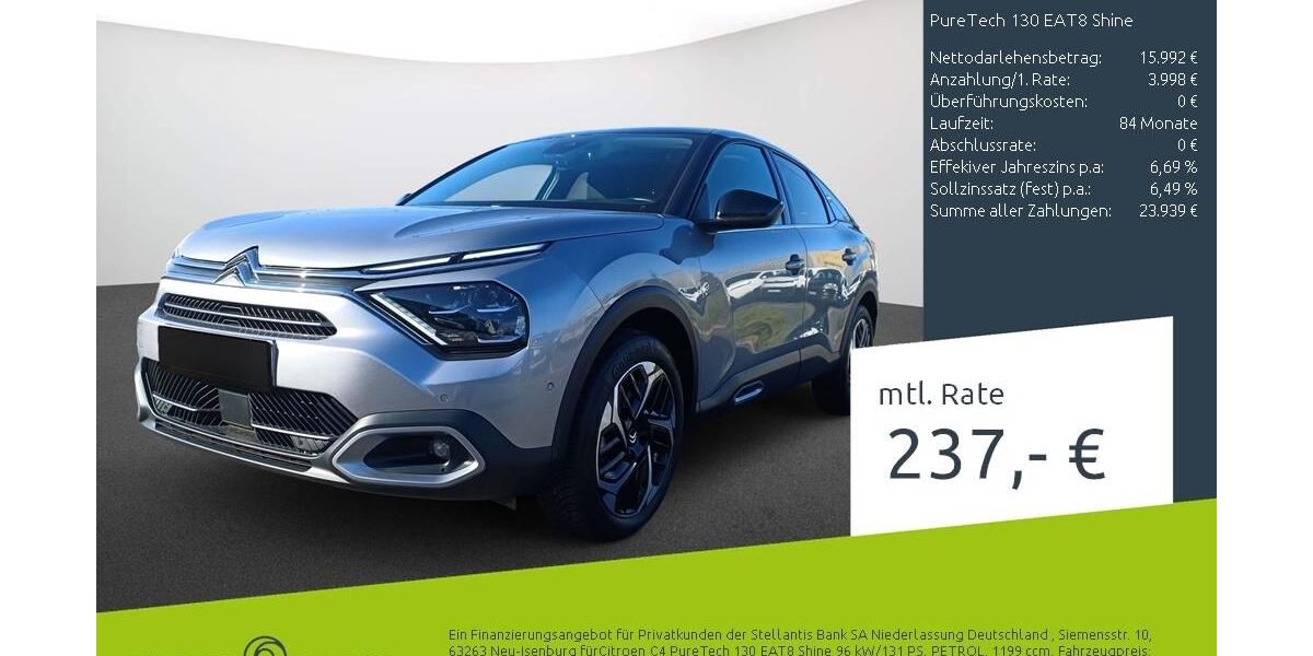 Citroen C4 7.075 km 19.839 &euro; Bocholt 46395