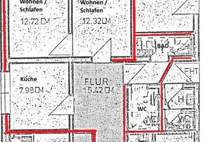 Wohnung Dinslaken Hiesfeld - 2.5 Zimmer, 53 m&sup2;, 590&euro; | Angebot:26647316