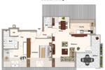 Etagenwohnung Wesel - 3 Zimmer, 90 m&sup2;, 149.000&euro; | Angebot:25742059