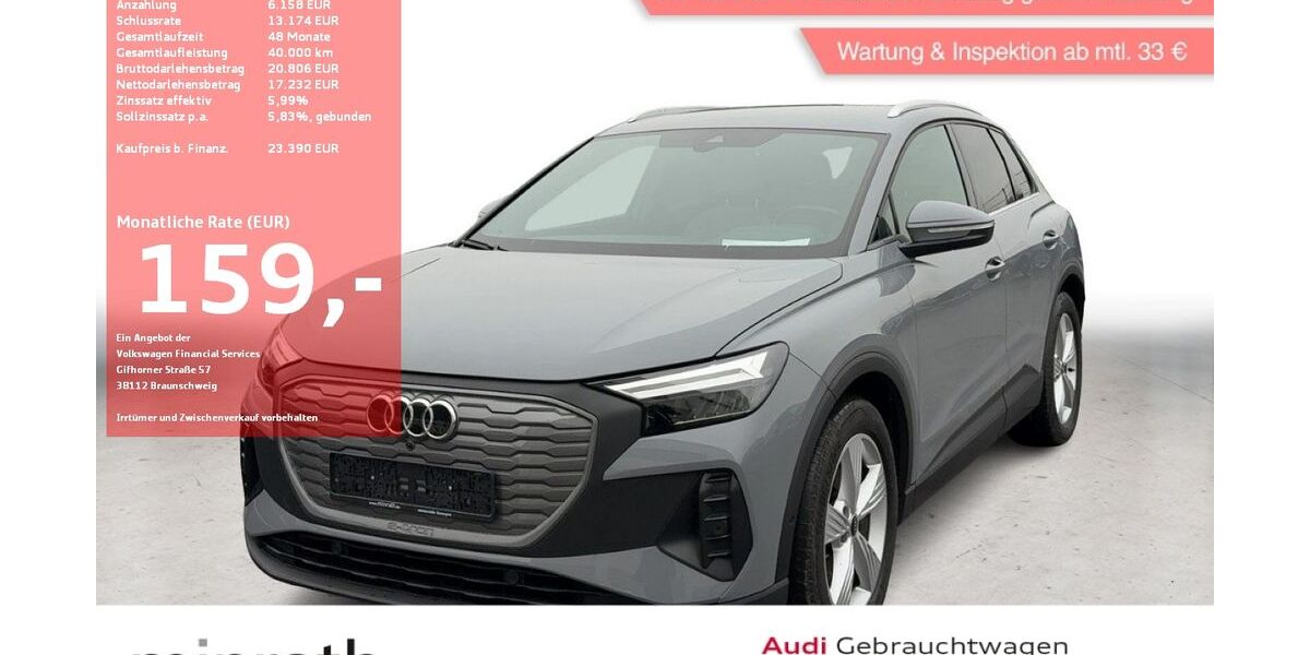 Audi Q4 e-tron 54.474 km 22.850 &euro; Moers-Hülsdonk 47441