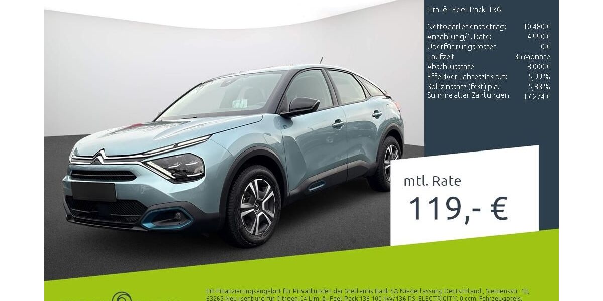 Citroen C4 64.734 km 17.527 &euro; Borken 46325