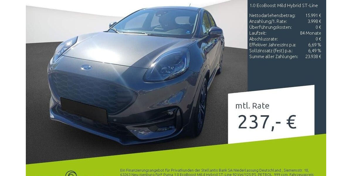 Ford Puma 11.406 km 19.989 &euro; Bocholt 46395
