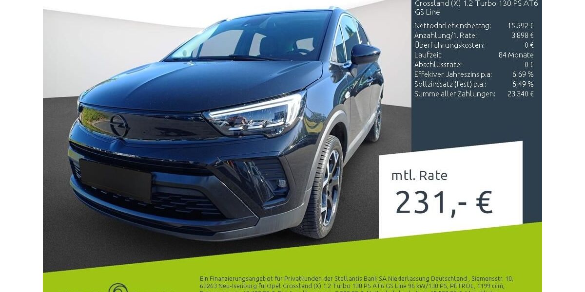 Opel Crossland (X) 20.497 km 19.939 &euro; Bocholt 46395